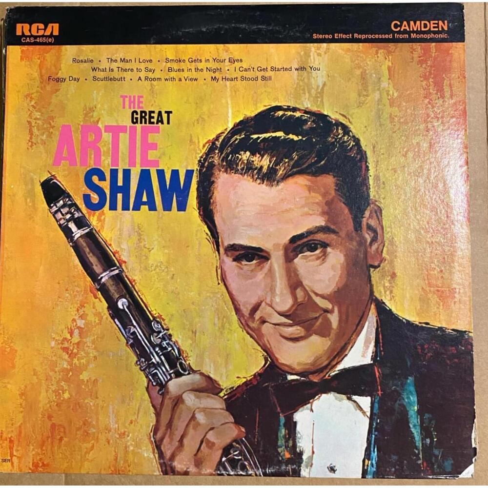 The Great Artie Shaw 33RPM VG+ AJ7